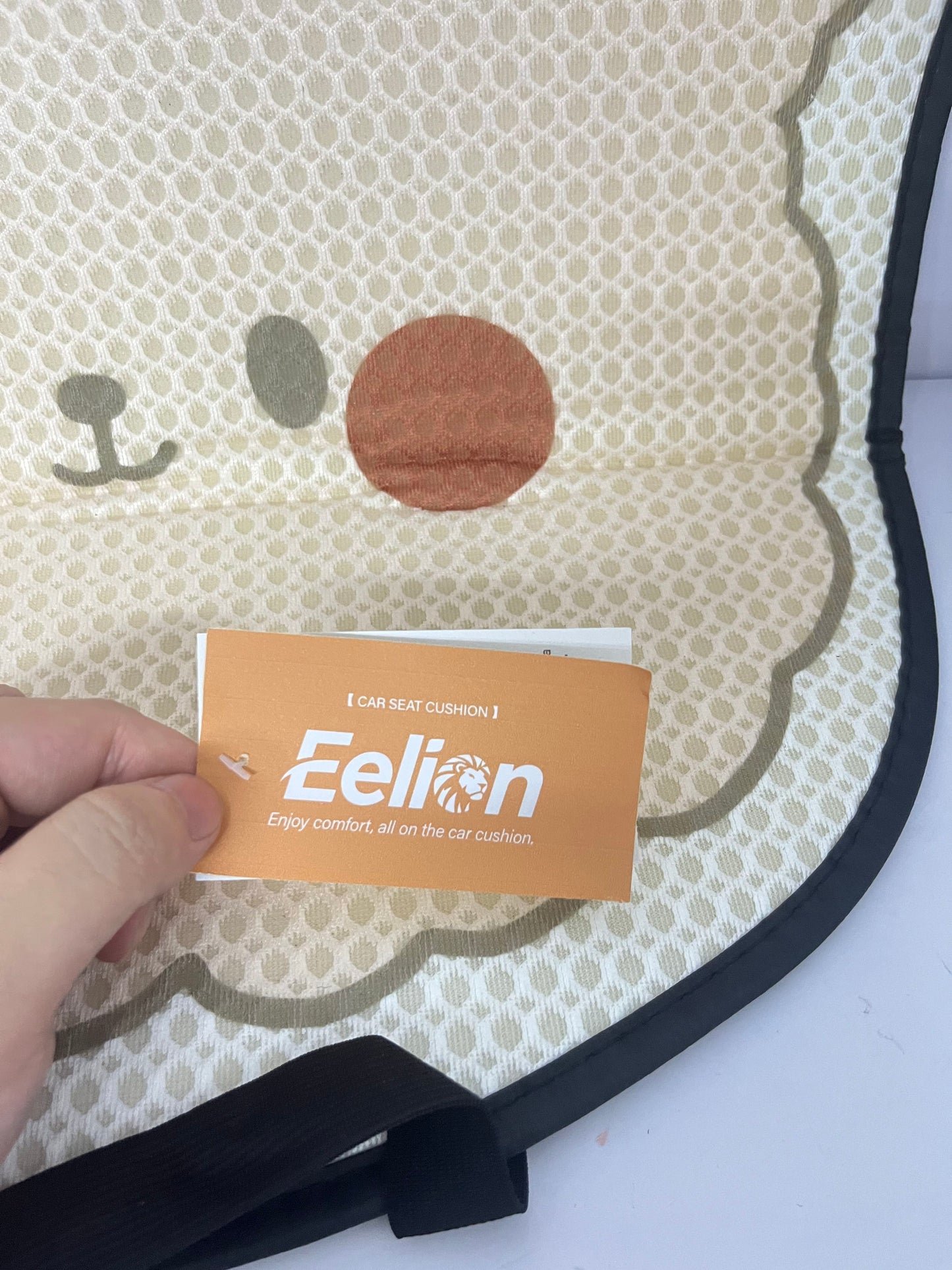 Eelion Cute Cartoon Car Seat Protector  Front and Rear Seat Covers Non-Slip Backing Universal Fit, Car, Truck, SUV, Van