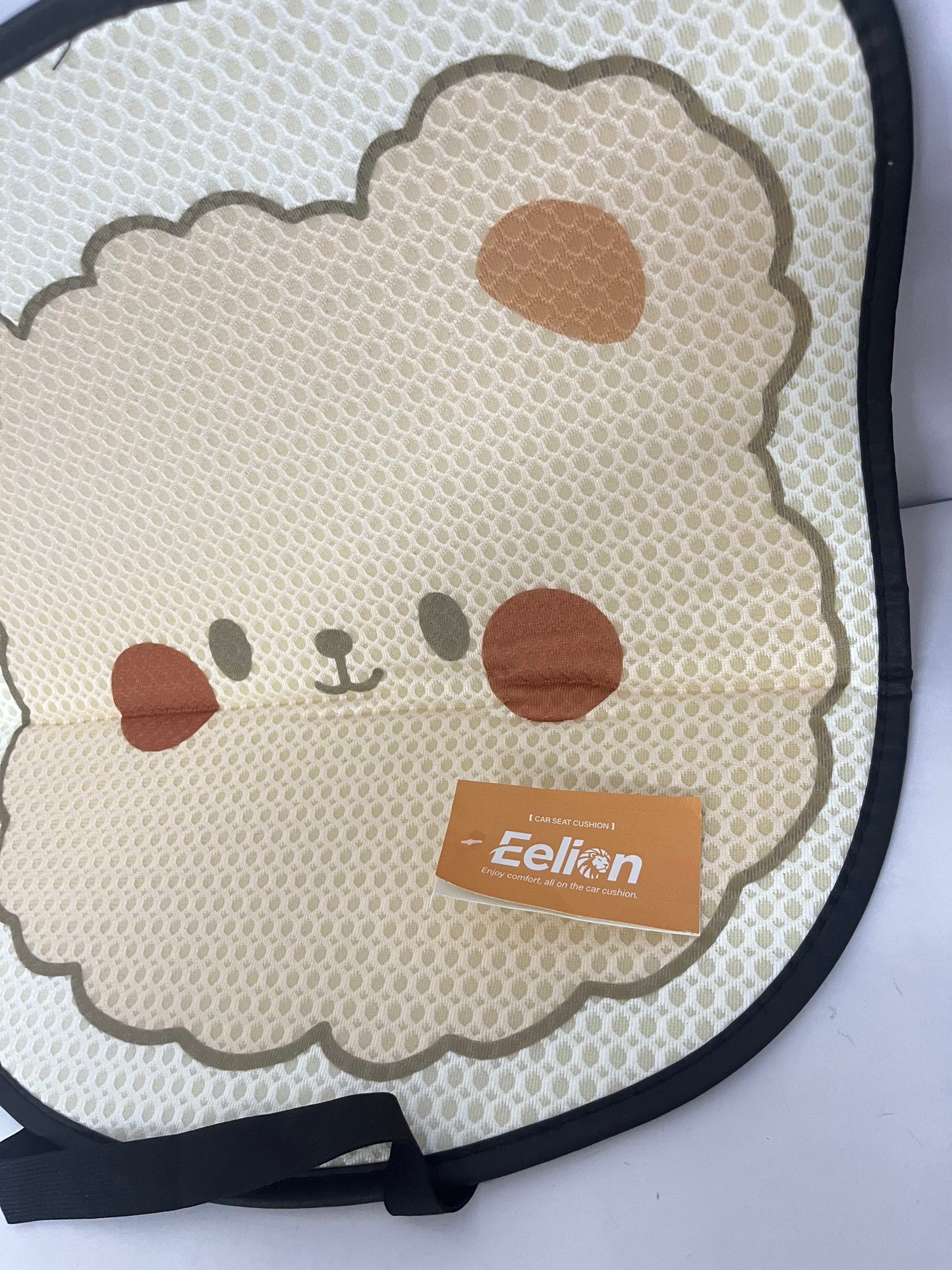 Eelion Cute Cartoon Car Seat Protector  Front and Rear Seat Covers Non-Slip Backing Universal Fit, Car, Truck, SUV, Van