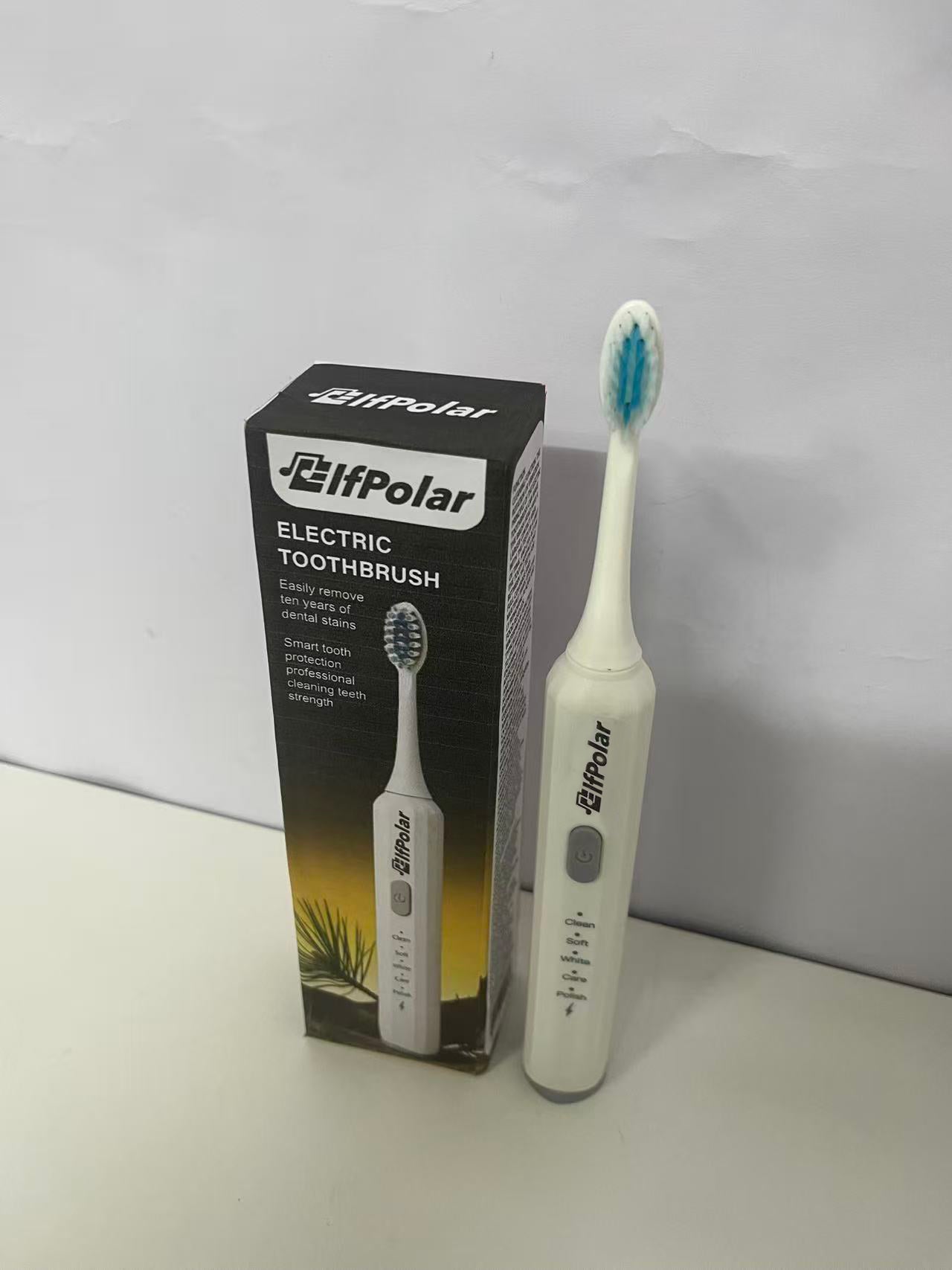 【ElfPolar Electrical toothbrushes】——ElfPolar Sonic Electric Toothbrush - 5 Cleaning Modes, Stain Removal & Gum Care, Waterproof Rechargeable Toothbrush for Adults