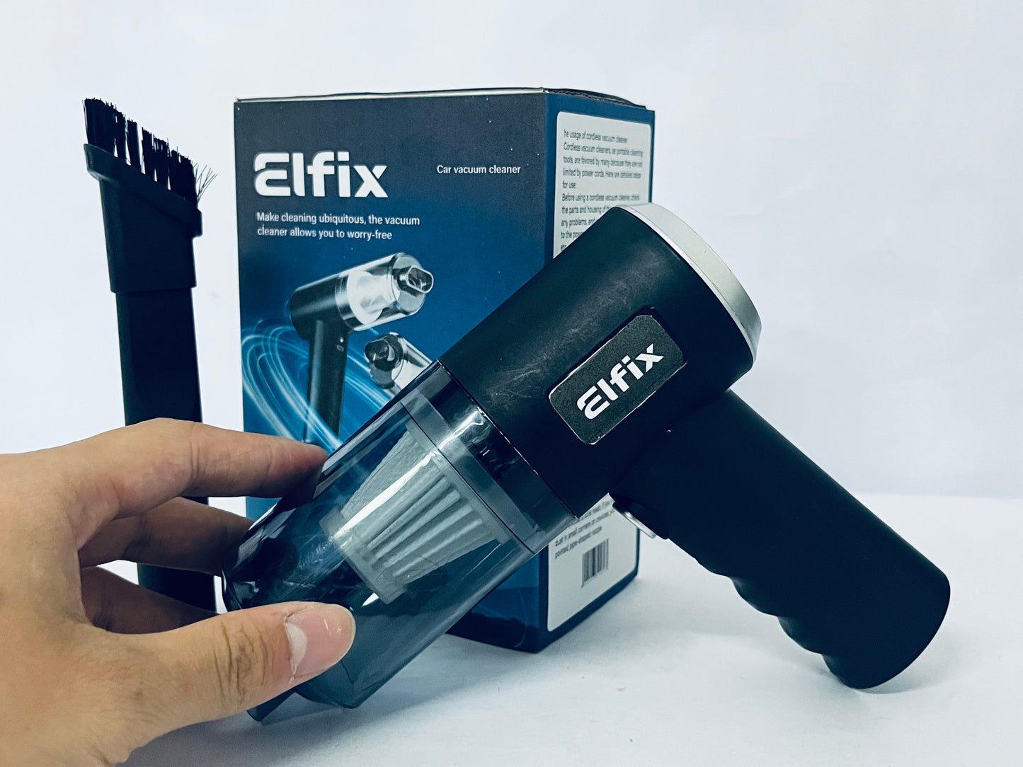 Elfix Cordless Car Vacuum Cleaner: Make Cleaning Ubiquitous, Worry-Free