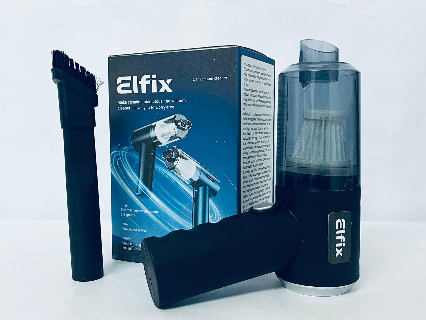 Elfix Cordless Car Vacuum Cleaner: Make Cleaning Ubiquitous, Worry-Free