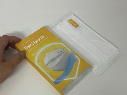 [EonHealth Sanitary masks]-Medical Grade Individually Wrapped Masks - High Filtration Sterile Protective Masks