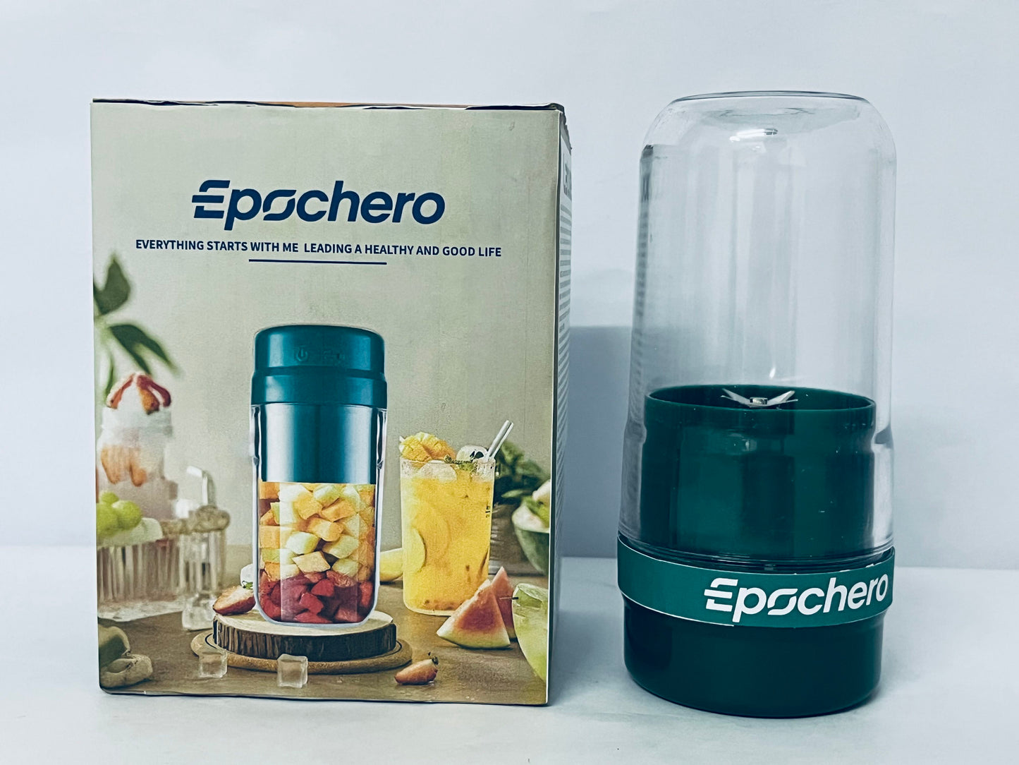 Epochero Mini Blender Outdoor Large Capacity Battery Easy Juicer Machine