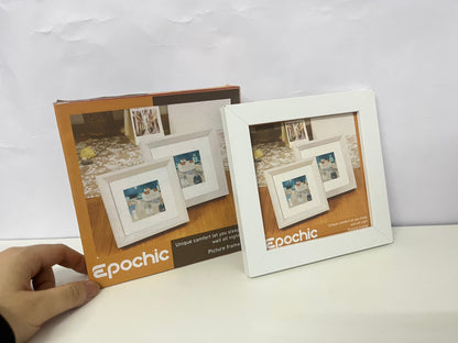 [Epochic Picture frames]-Minimalist White Picture Frame - Nordic Style Desktop/Wall Decor