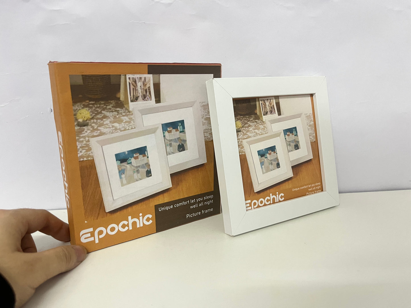 [Epochic Picture frames]-Minimalist White Picture Frame - Nordic Style Desktop/Wall Decor