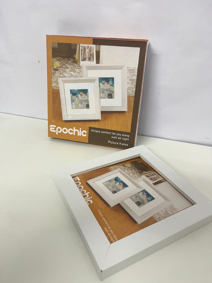 [Epochic Picture frames]-Minimalist White Picture Frame - Nordic Style Desktop/Wall Decor