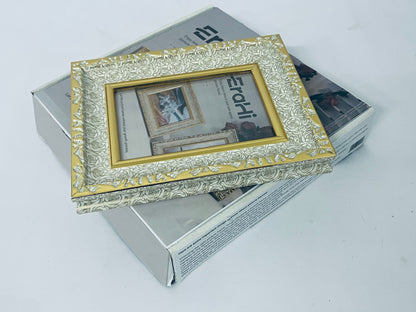 EraHi Ornate Wooden Gold Picture Frames for Home Wall Decor