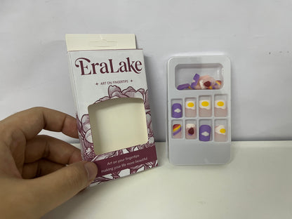 EraLake Cartoon Pattern False Nails —— Cute Art on Fingertips for Playful Daily Style