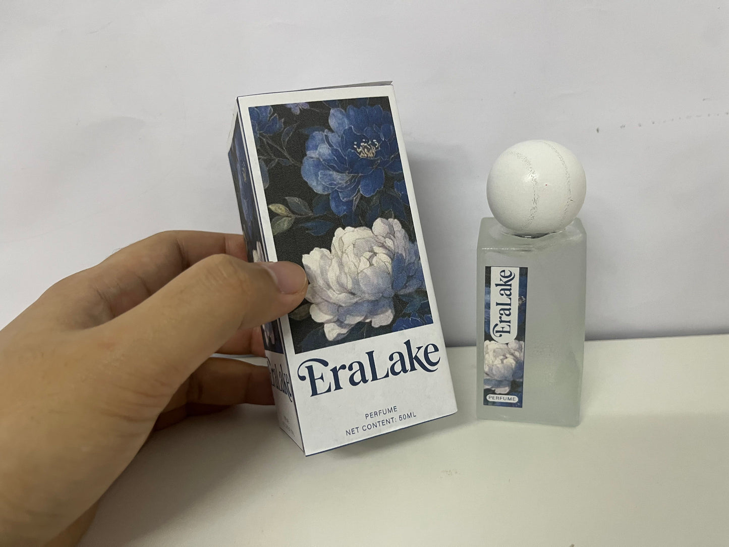 EraLake Peony-Themed Perfume —— Elegant Packaging & Delicate Scent for Daily Charm