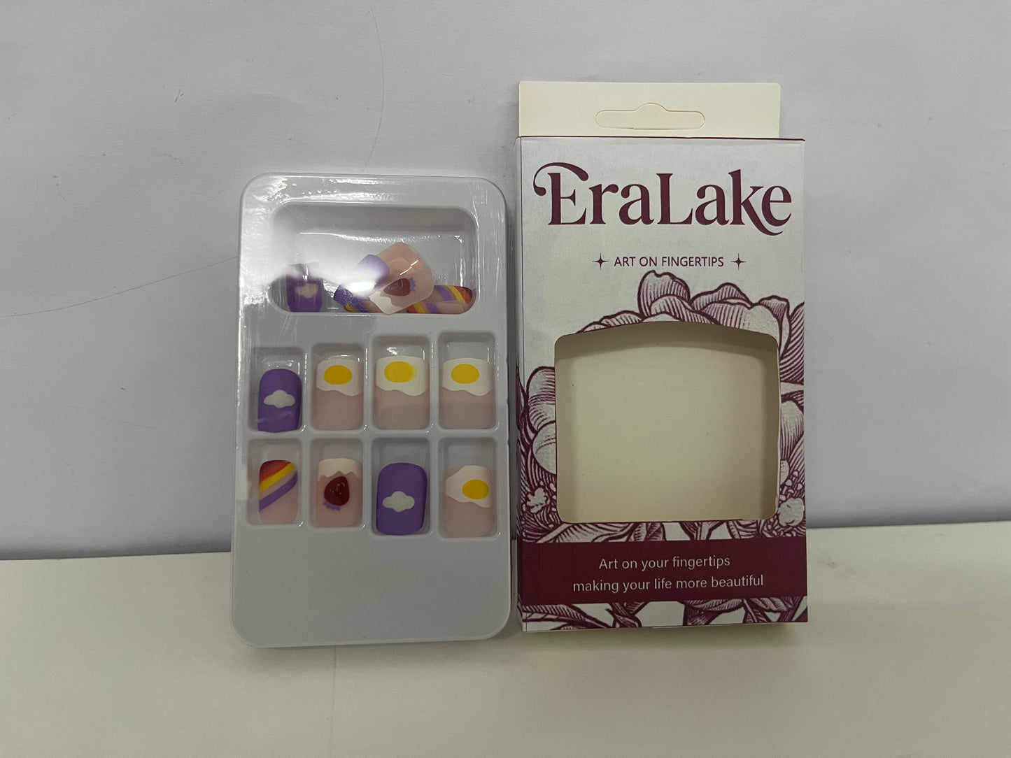 EraLake Cartoon Pattern False Nails —— Cute Art on Fingertips for Playful Daily Style