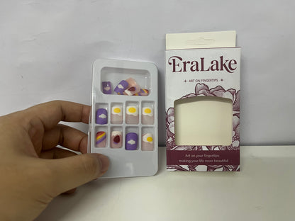 EraLake Cartoon Pattern False Nails —— Cute Art on Fingertips for Playful Daily Style