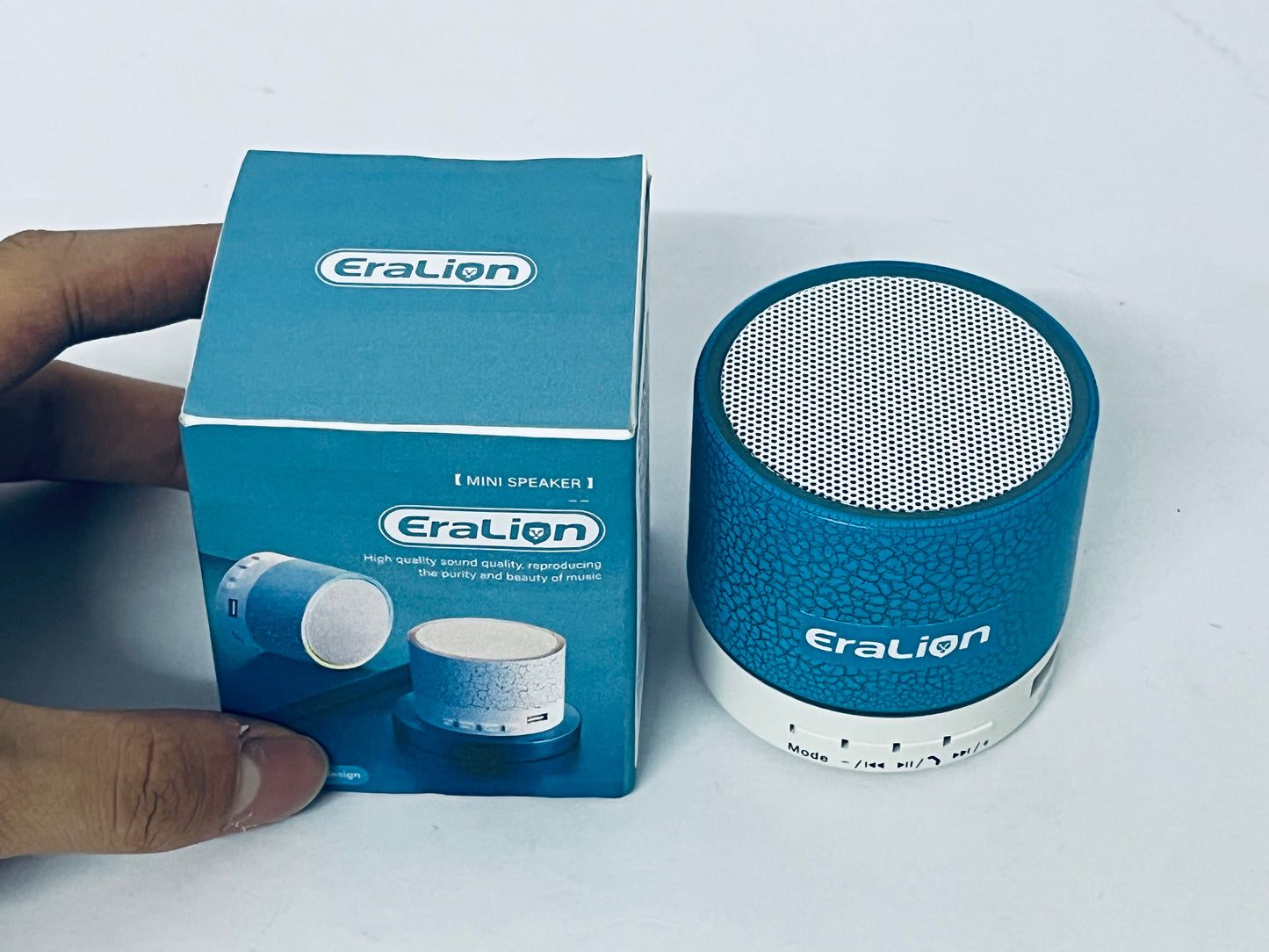 EraLion Portable Mini Noise Machine for Sleeping with LED Lights Small Bluetooth Speaker Rechargeable