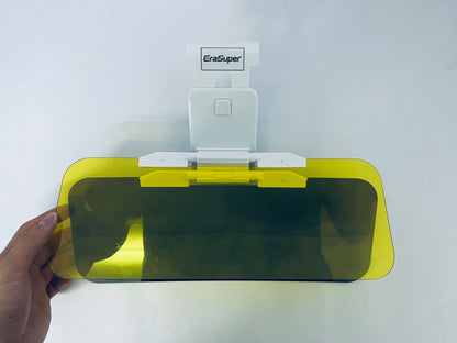 EraSuper Day and Night Anti-Glare Car Windshield Visor - Premium Quality Universal Sunshade and Anti-Dazzle Night-time Driving Auto Accessory