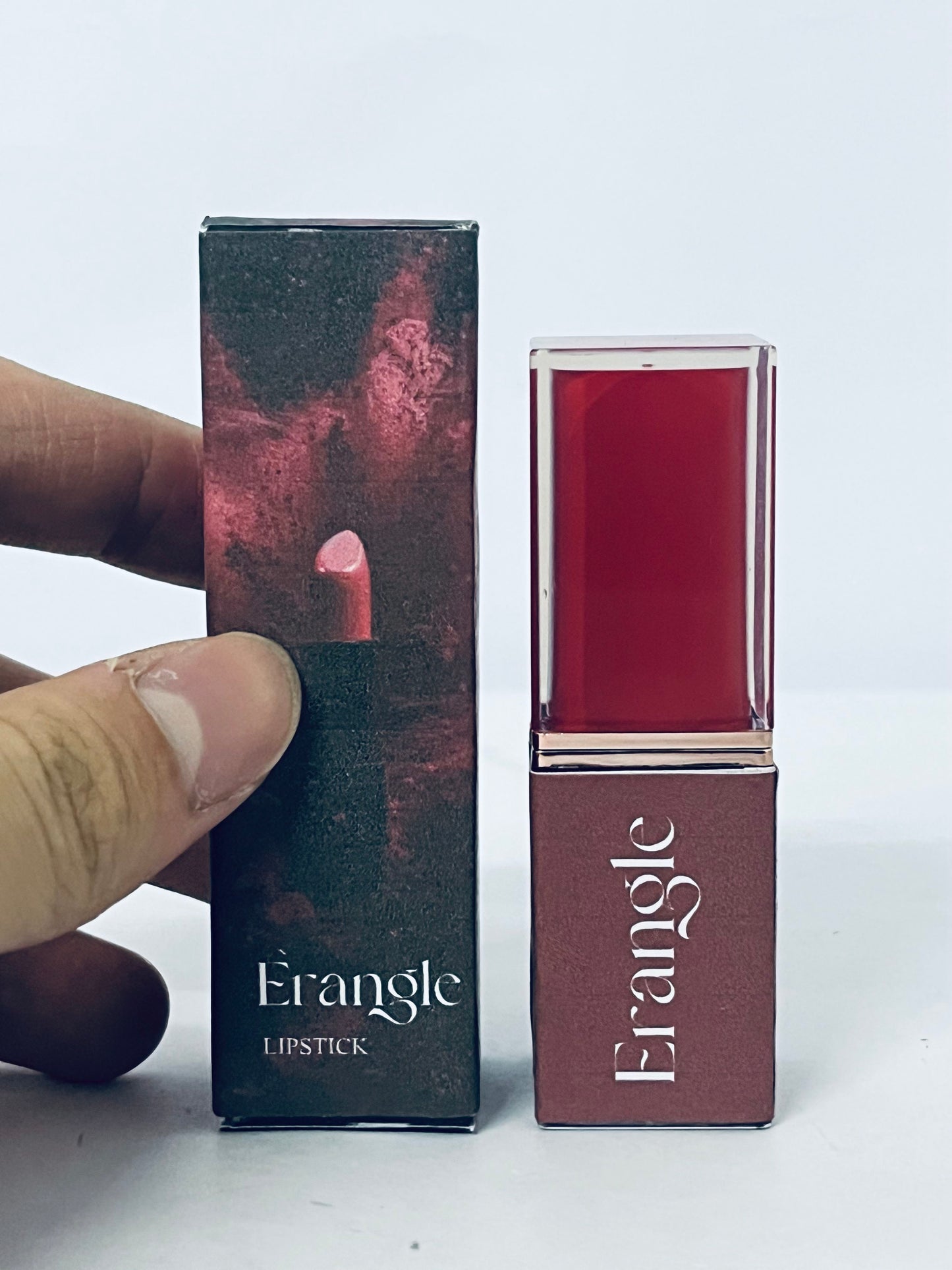 Erangle Color-Changing Lipstick, 3.5g - Orange-to-Pink Tint, Moisturizing Tinted Balm
