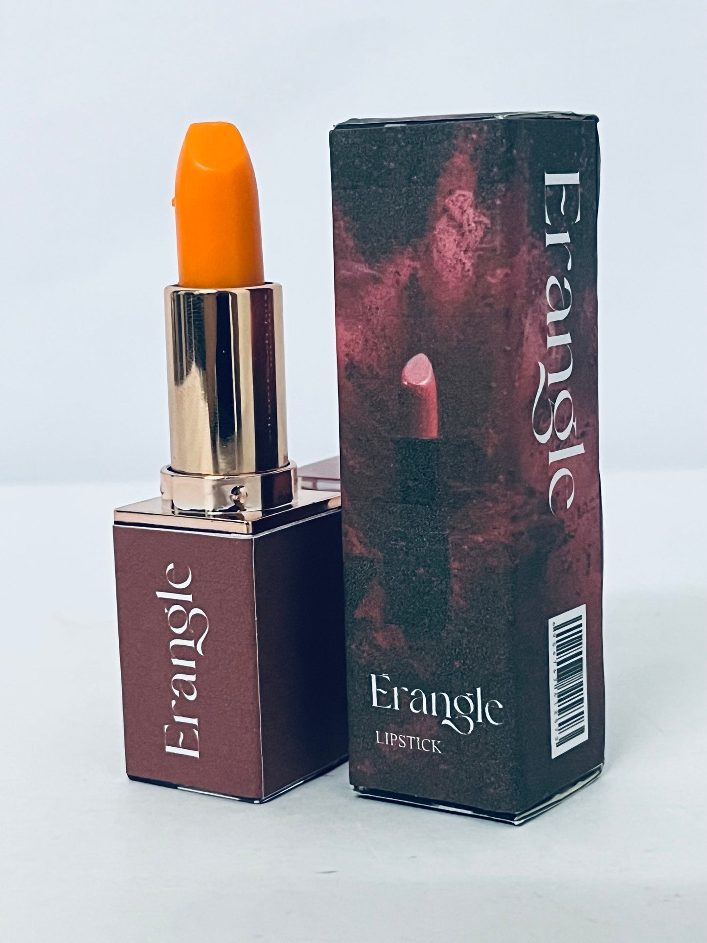 Erangle Color-Changing Lipstick, 3.5g - Orange-to-Pink Tint, Moisturizing Tinted Balm