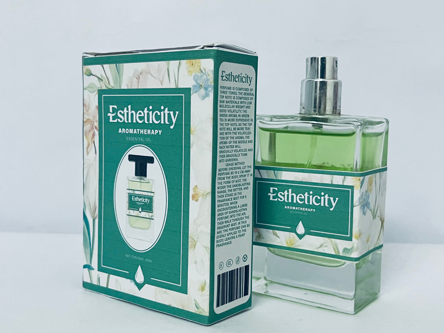 Estheticity Inspired by Virgin Island Water - EDP - Long-lasting - Vegan - Clean Ingredients - Unisex Perfume for Men & Women - 2000 sprays per bottle