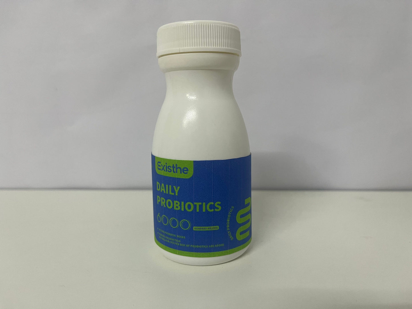ExistheDaily Probiotics: 6 Active Strains & 6000 Billion CFU — Daily Gut Balance Support Supplement
