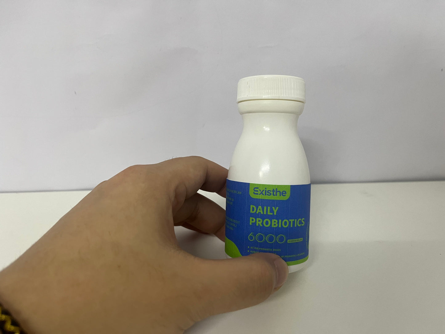 ExistheDaily Probiotics: 6 Active Strains & 6000 Billion CFU — Daily Gut Balance Support Supplement