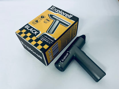 Explorelf Cordless Hot adhesive Gun, High Temperature, 50% More Power - Sturdily Bonds Metal, Wood, Ceramics, Leather & Other Strong Materials