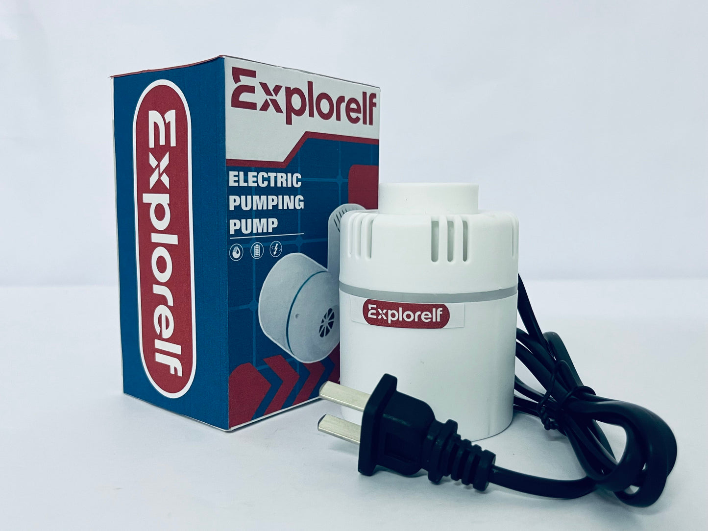 Explorelf Electric Pump for Vacuum Storage Bags Travel Vacuum Pump for Various Vacuum Seal Bags Portable Vacpack Air Pump for Compression Clothing Blanket Luggage