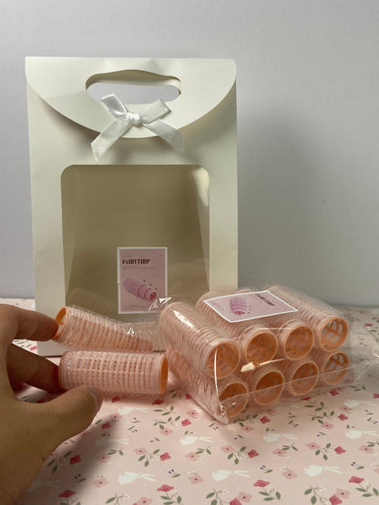 FAIRYTIRP Hair Rollers, 10  pieces per pack Salon Hair Dressing Curlers, Self Grip Hair Roller Sets, Hair Curlers, DIY Curly Hairstyle