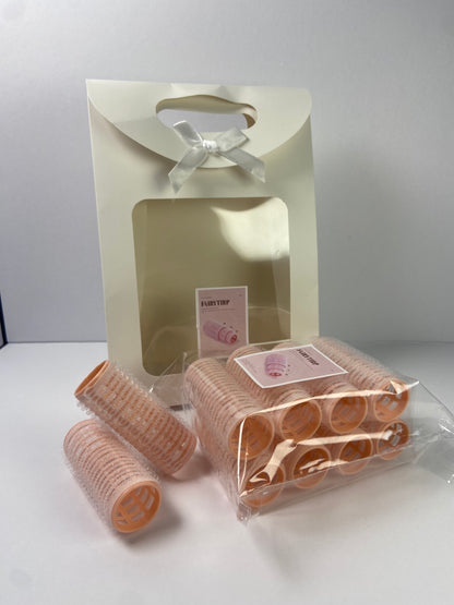 FAIRYTIRP Hair Rollers, 10  pieces per pack Salon Hair Dressing Curlers, Self Grip Hair Roller Sets, Hair Curlers, DIY Curly Hairstyle