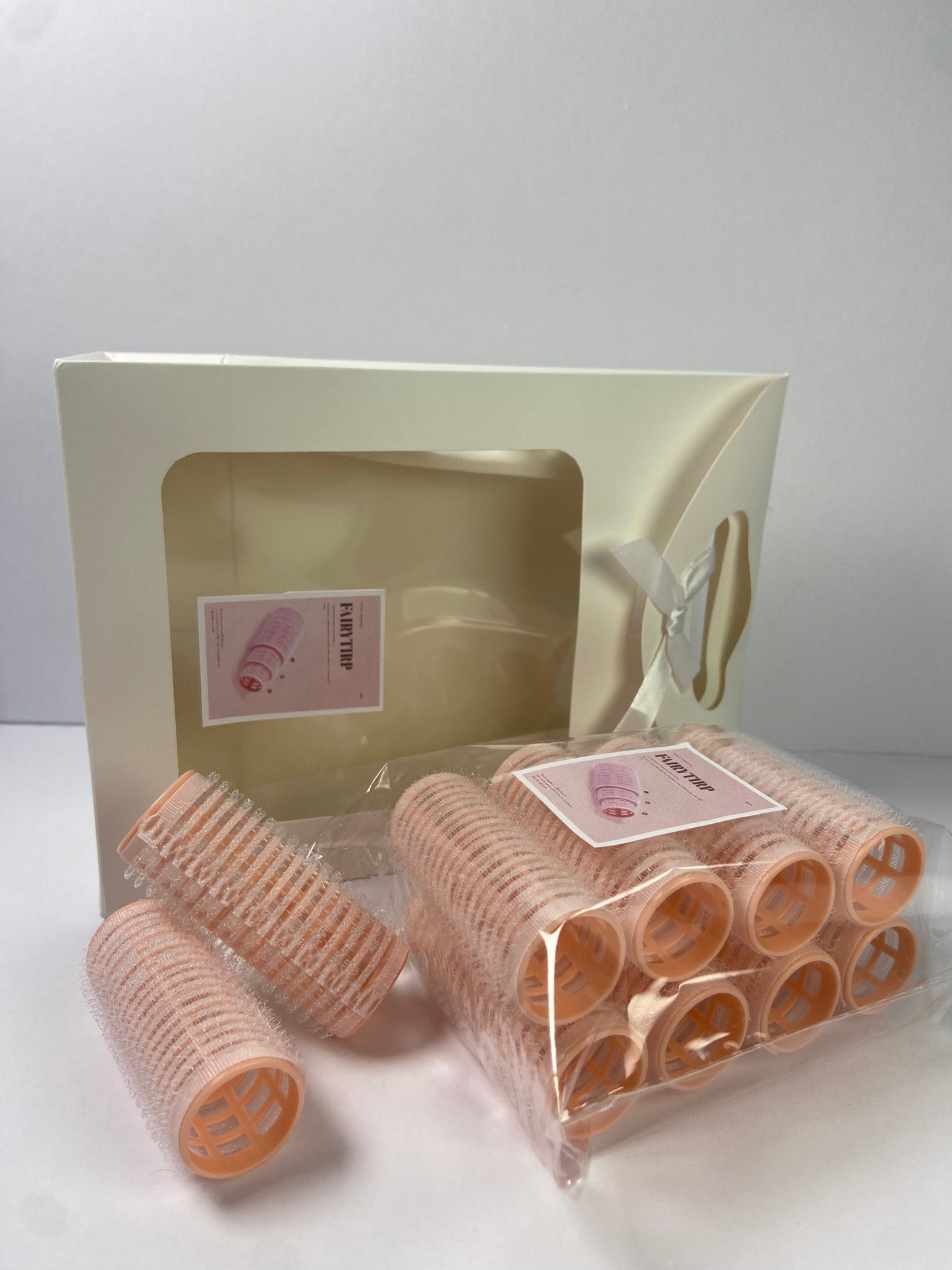 FAIRYTIRP Hair Rollers, 10  pieces per pack Salon Hair Dressing Curlers, Self Grip Hair Roller Sets, Hair Curlers, DIY Curly Hairstyle