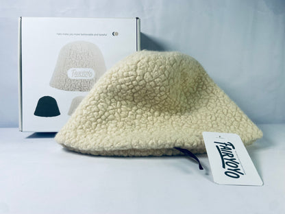 FAIRYOYO Women Winter Bucket Hat Warm Hats Cloche Faux Fur Fisherman Cap