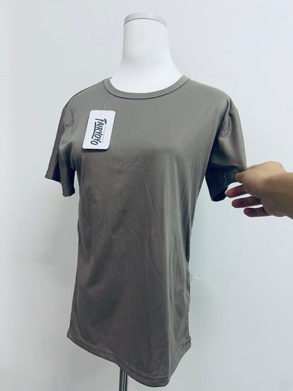 FAIRYOYO Workout Tops for Women UPF50+ Breathable Loose Fit Yoga T Shirts Short Sleeve Running Gym Athletic Tee Top