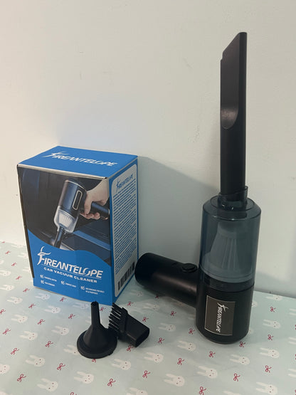 FIREANTELOPE Air Duster - Computer Vacuum Cleaner - for Keyboard Cleaning- Cordless Canned Air- Powerful - Energy-Efficient