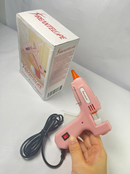 FIREANTELOPE Hot Glue Gun Kit with 40 Glue Sticks and Anti-Scalding Nozzles, Fast Preheating Mini Hot Melt Gun Set for Crafts, DIY Arts, Class Projects, School, Home Repairs - Multicolors