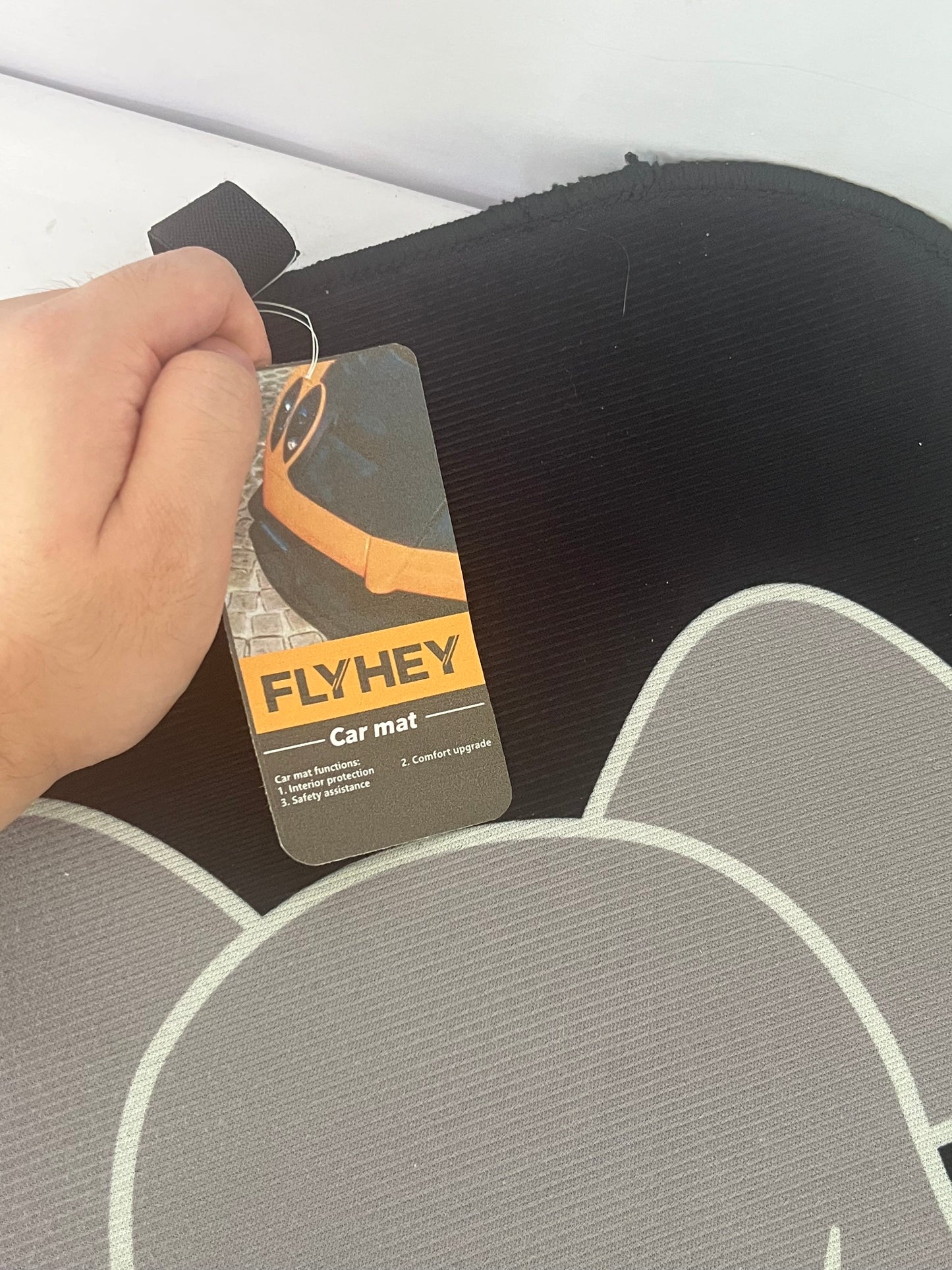 FLYHEY Automobile seat cushions Non-Slip Bottom Cushion Comfortable Breathable Improve Driving View Sciatica Pain Relief