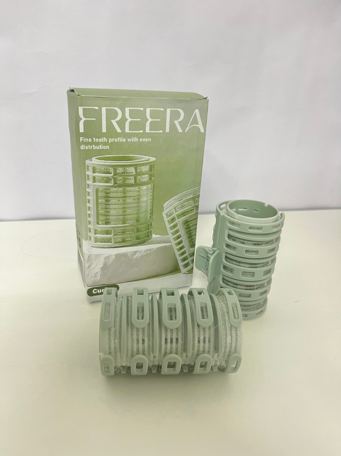 FREERA Self-Adhesive Hair Rollers Damage-Free Styling An Easy-to-Use Home Hair Tool for Natural Curls