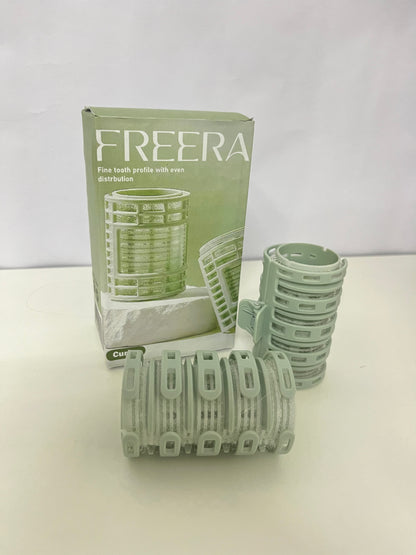 FREERA Self-Adhesive Hair Rollers Damage-Free Styling An Easy-to-Use Home Hair Tool for Natural Curls
