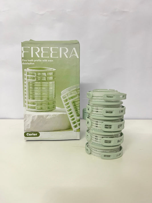 FREERA Self-Adhesive Hair Rollers Damage-Free Styling An Easy-to-Use Home Hair Tool for Natural Curls