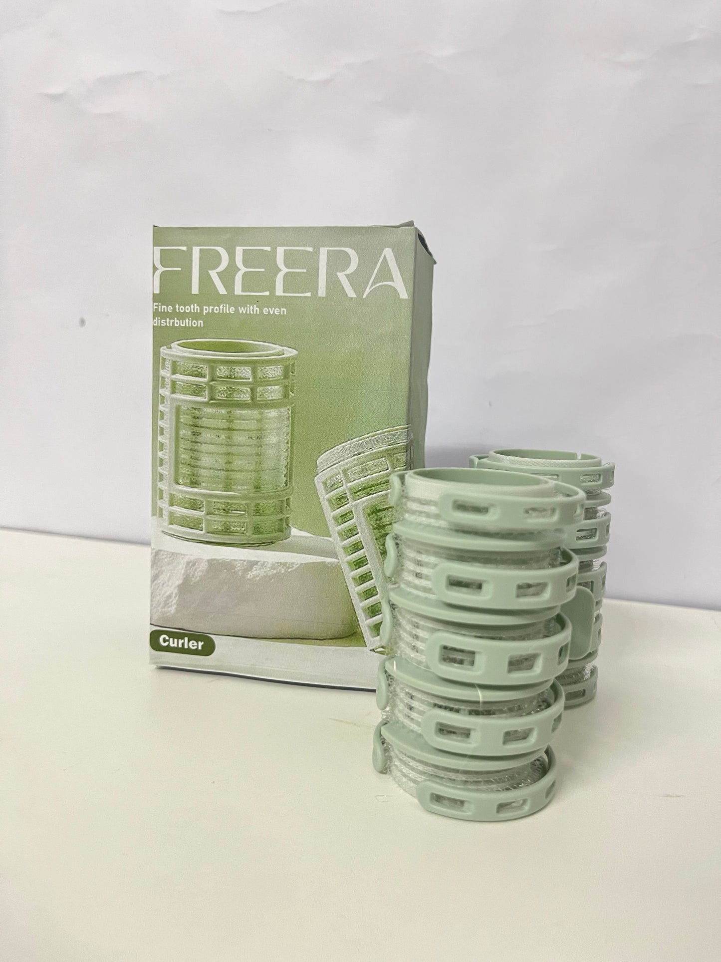 FREERA Self-Adhesive Hair Rollers Damage-Free Styling An Easy-to-Use Home Hair Tool for Natural Curls