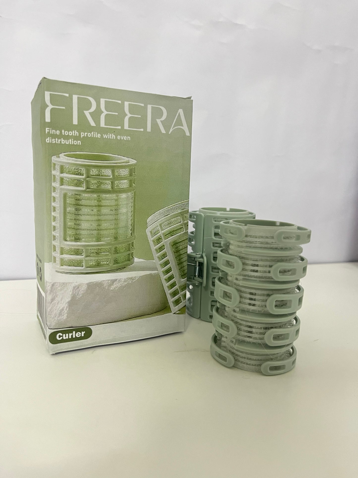 FREERA Self-Adhesive Hair Rollers Damage-Free Styling An Easy-to-Use Home Hair Tool for Natural Curls