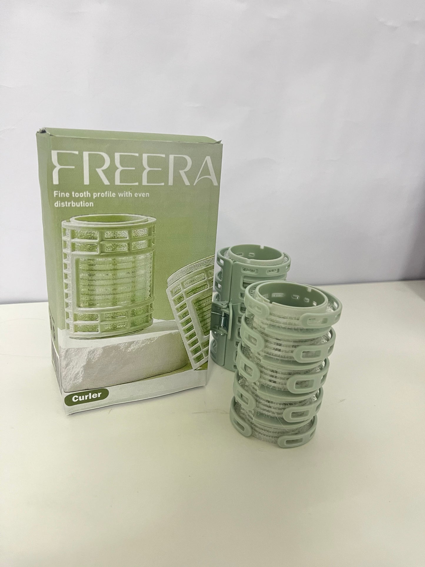 FREERA Self-Adhesive Hair Rollers Damage-Free Styling An Easy-to-Use Home Hair Tool for Natural Curls