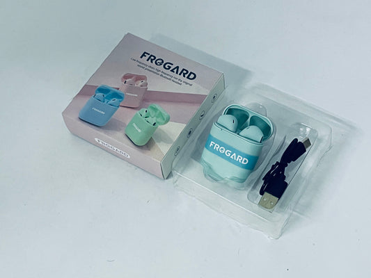 FROGARD Wireless Earbuds, Bluetooth Earbuds 5.4 Headphones LED Touch Screen with 5 EQ Modes, 48H Headphones Wireless Noise with ANC Noise Cancelling, Deep Bass Stereo for Laptop, Android/iOS, Pad