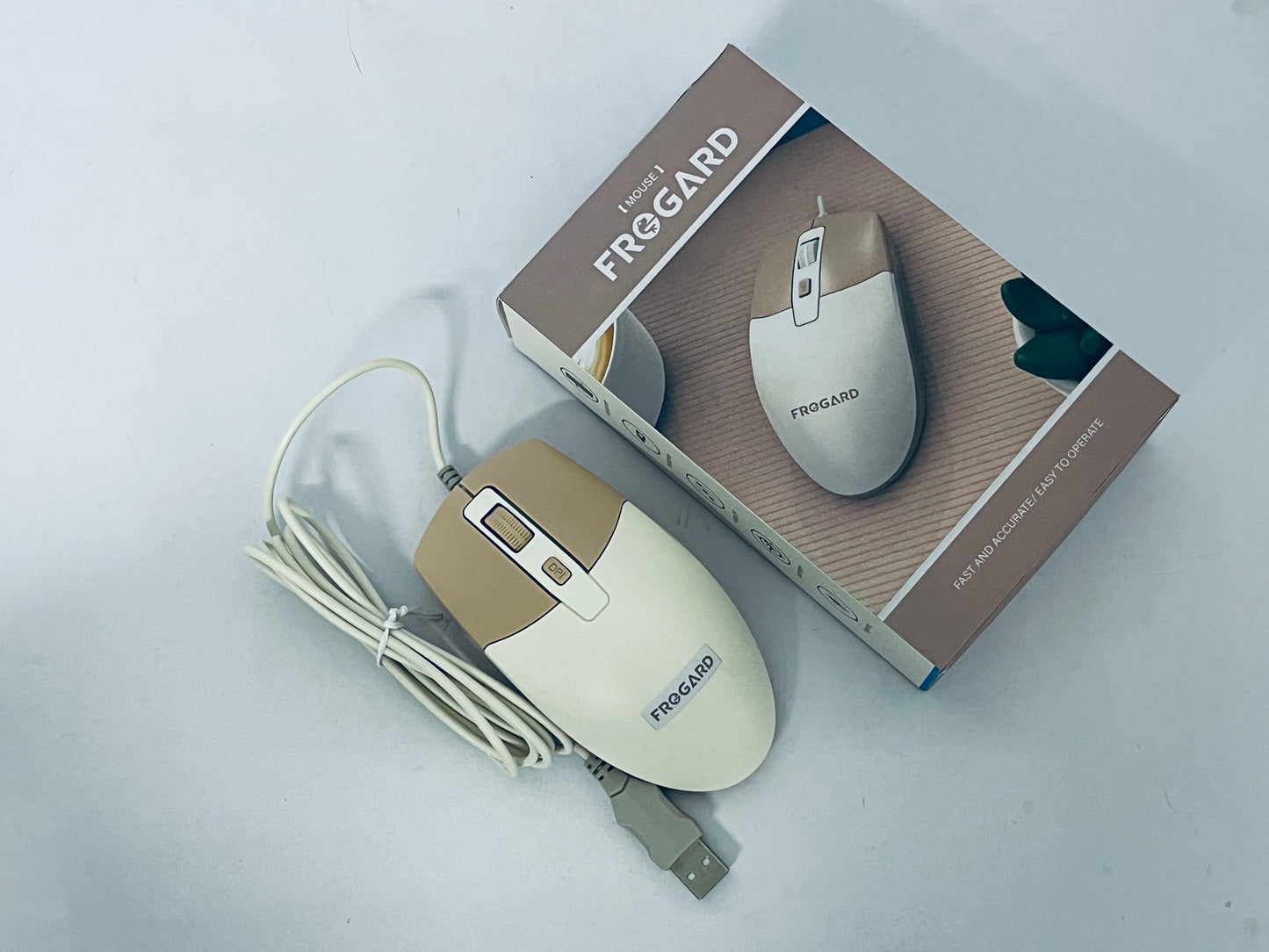 FROGARD Mouse, Hero 12K Sensor, 12,000 DPI, Lightweight, 6 Programmable Buttons, 250h Battery Life, On-Board Memory, PC/Mac