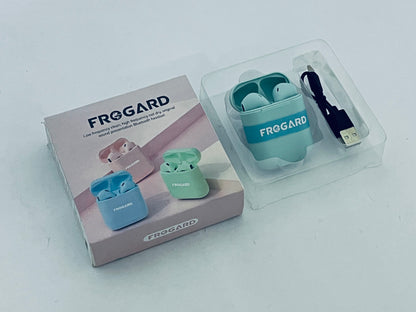FROGARD Wireless Earbuds, Bluetooth Earbuds 5.4 Headphones LED Touch Screen with 5 EQ Modes, 48H Headphones Wireless Noise with ANC Noise Cancelling, Deep Bass Stereo for Laptop, Android/iOS, Pad