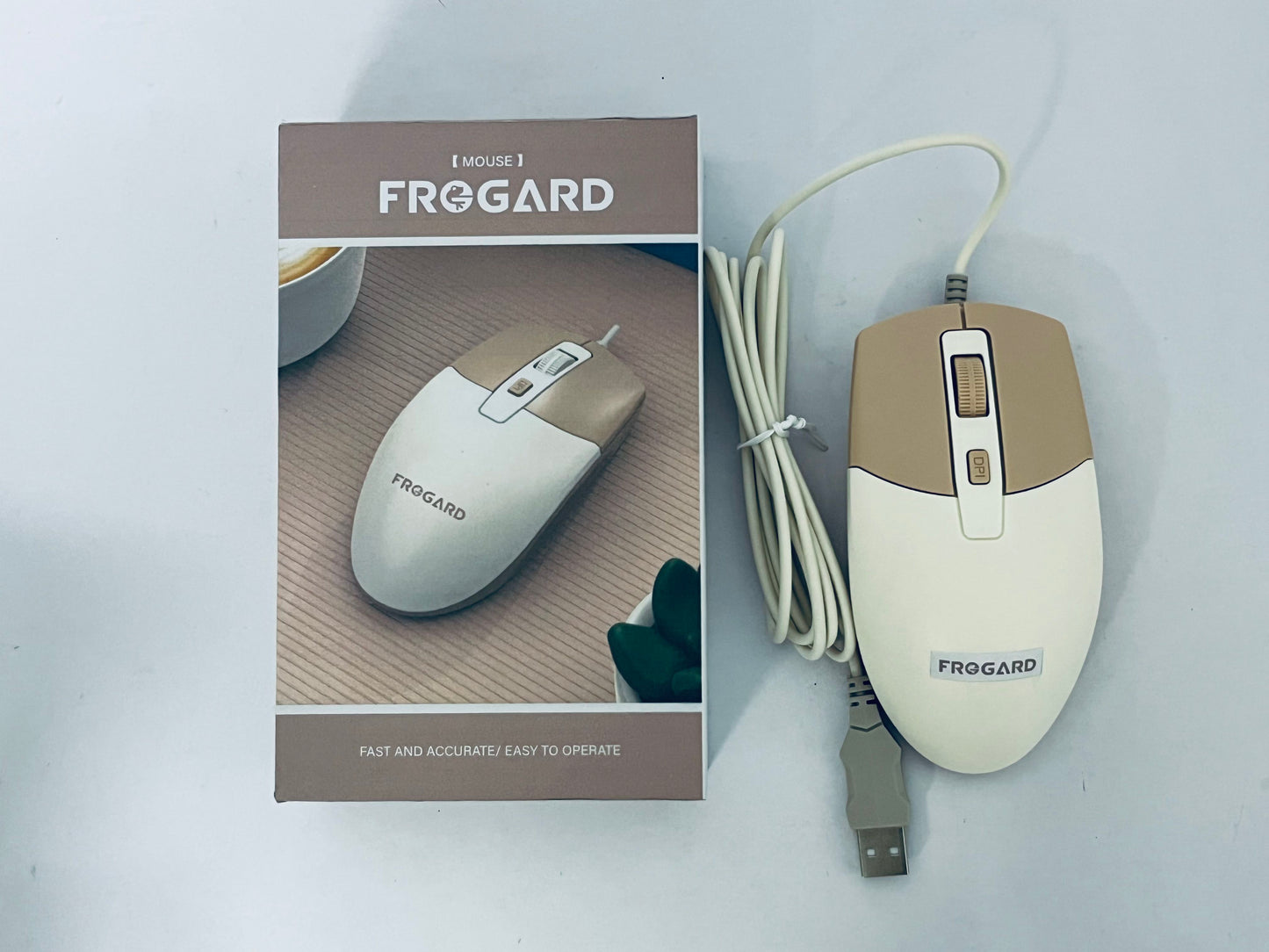 FROGARD Mouse, Hero 12K Sensor, 12,000 DPI, Lightweight, 6 Programmable Buttons, 250h Battery Life, On-Board Memory, PC/Mac
