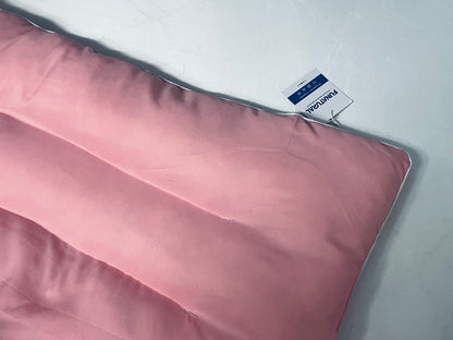 FUNATURAL Pillows Flat Pillows for Sleeping,Ultra Thin Bed Pillows Standard Size for Stomach and Side Sleeper 7D High Support 2.5 inch Height Slim Bed Pillow