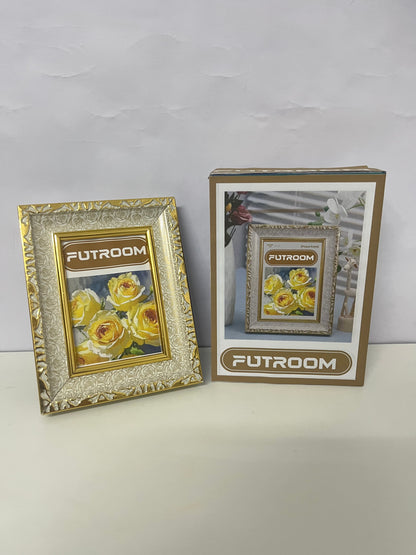 [FUTROOM Picture frames]-European Rose Embossed Picture Frame - Luxury Desktop/Wall Decor
