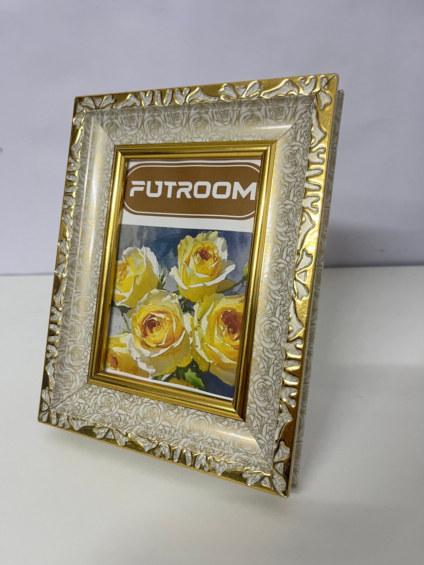 [FUTROOM Picture frames]-European Rose Embossed Picture Frame - Luxury Desktop/Wall Decor