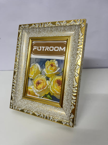 [FUTROOM Picture frames]-European Rose Embossed Picture Frame - Luxury Desktop/Wall Decor