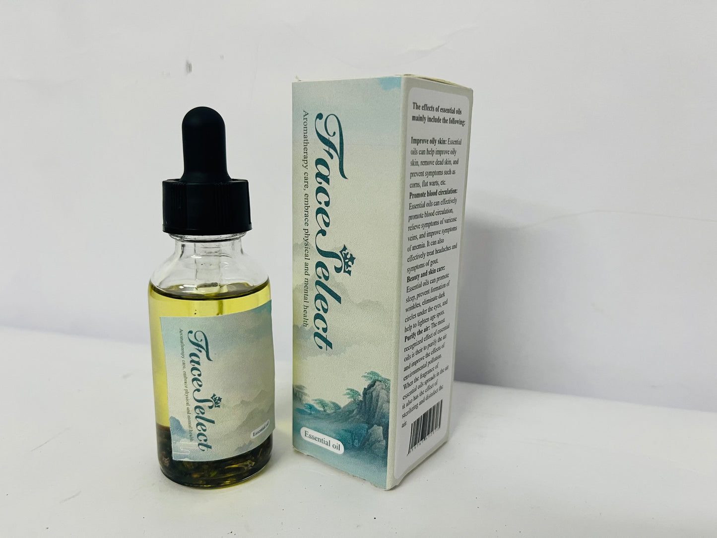 FaceSelect Ethereal Herbal Essential Oil - Fresh & Green Aroma to Refresh Any Space