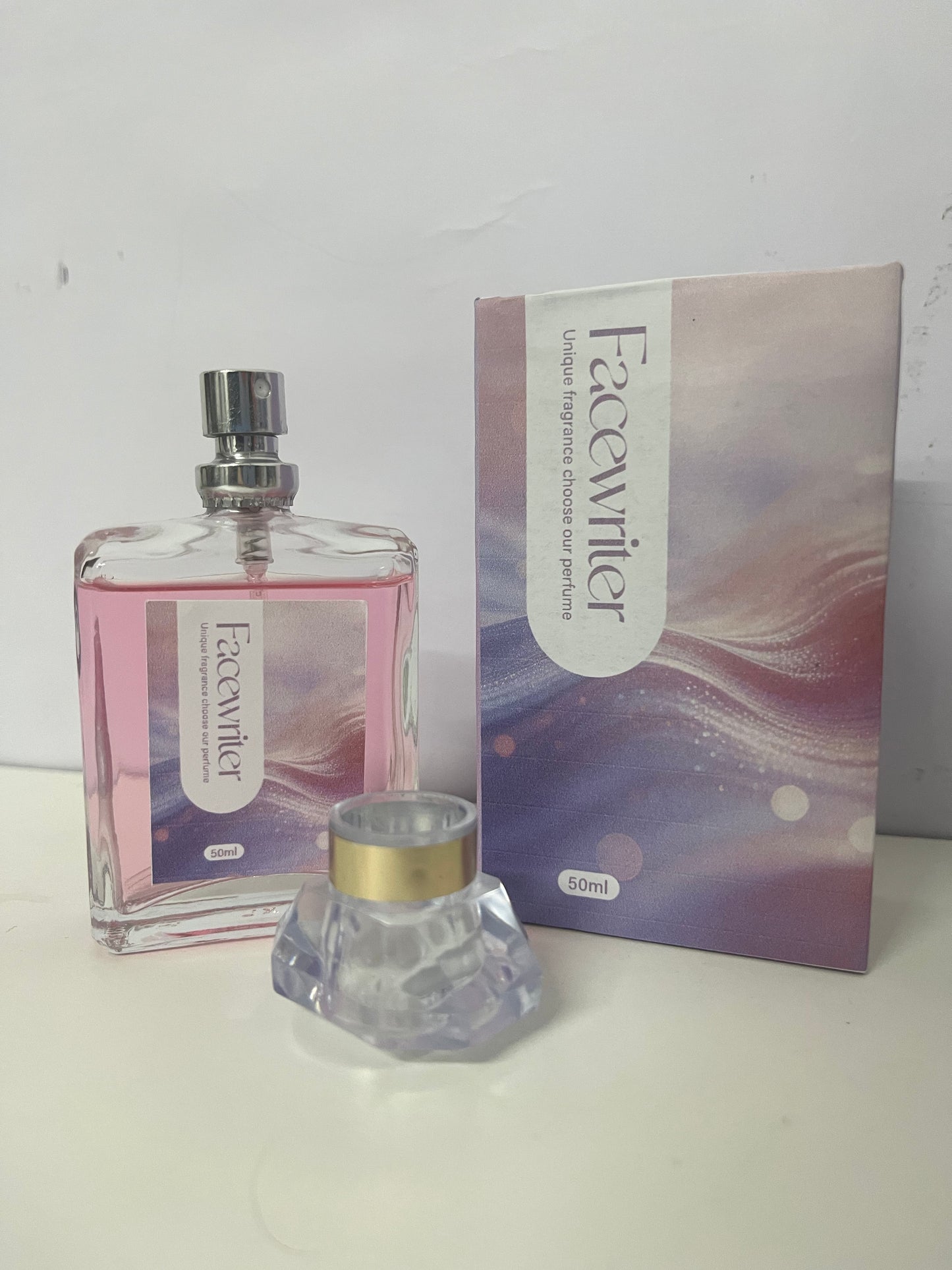 [Facewriter Perfumes]——Pink Shimmer Eau de Parfume - Fresh Floral-Fruity Long-Lasting Fragrance