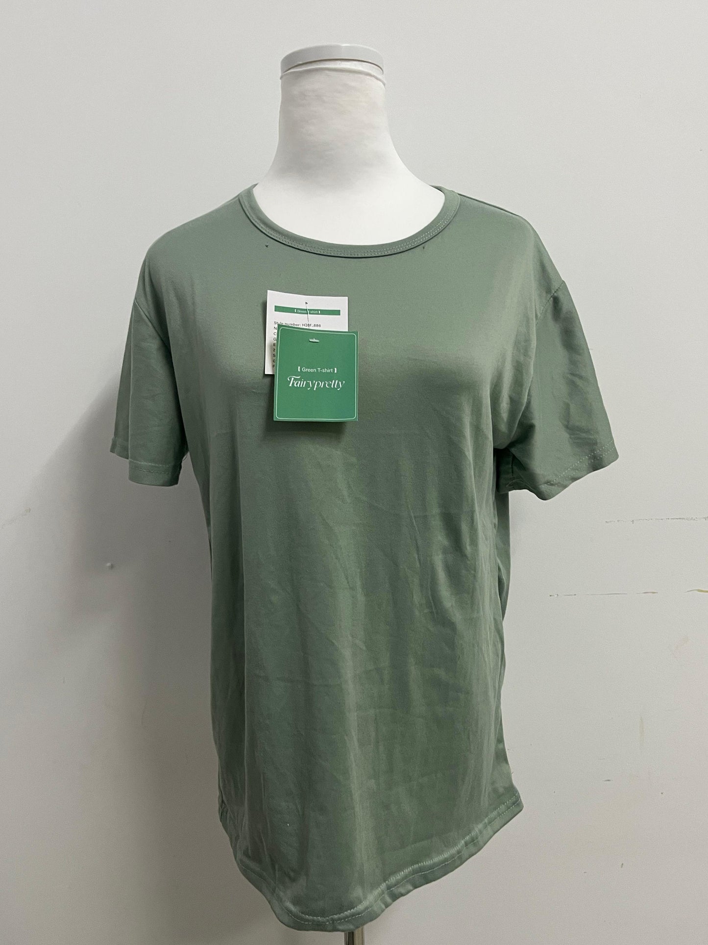 Fairypretty T-shirts Military Green Simple T - shirt —— The Perfect Combination of Comfort and Fashion