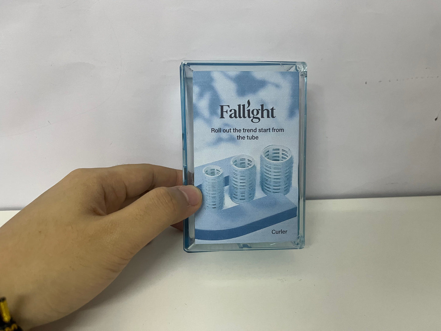 [Fallight Non-electric hair rollers]-Self-Grip Non-Electric Hair Rollers Set - 3-Size Velcro Curlers for Heatless Styling